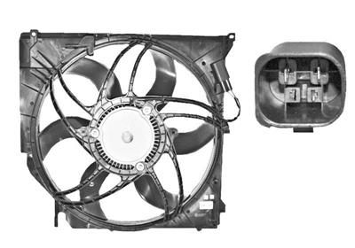 VAN WEZEL Ventilaator,mootorijahutus 0680746